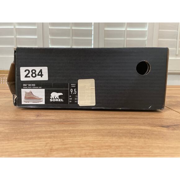 Sorel Women's Ona 503 Mid High-Top Sneaker Suede Textile Upper Size 9.5 NIB - Picture 12 of 13